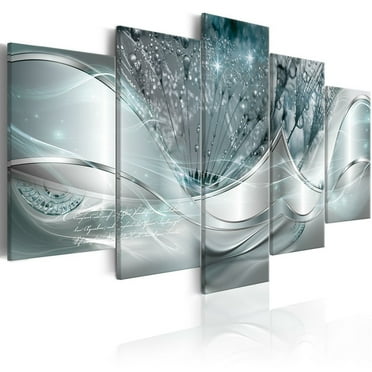 5Pcs Canvas Print Paintings Landscape Pictures Wall Art Modern Living Room Decor