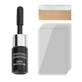 thumbnail image 1 of 5Pcs Car Glass Repair under $5! Xqxayjr Automotive Glass Repair Fluid Kit, Car Window Crack Chip Repair Tool, Windshield Repair Solution with Scraper, 3ml Glass Damage Restoration Set, 1 of 7