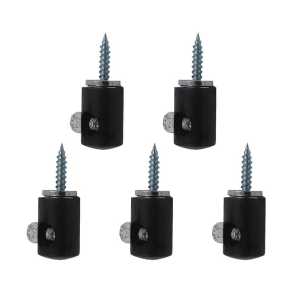 5Pcs Ceiling Hanging Fixed Hook Wire Grip Hanging Plate Clips Modern Metal Chandelier Lighting Hooks Easy to Install