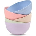 thumbnail image 1 of 5Pcs Cereal Bowls Unbreakable Eco-Friendly | 18oz Microwave/Dishwasher Safe | Camping, Picnic, Housewarming Gifts (5 Colors), 1 of 11