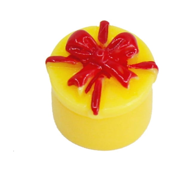 5Pcs Christmas DIY Ornaments under $5! Bzdzmqm Christmas Gift Box Decorations DIY Craft Accessories, Holiday Ornament Making Kit with Cream Glue, Festive Craft Supplies for Christmas Tree Decor