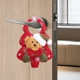 thumbnail image 1 of 5Pcs Christmas Hanging Decorations under $5! Xqxayjr Christmas Hanging Decorations Set, Santa Snowman Reindeer Ornaments, Festive Door Wall Tree Decor, Holiday Party Decorations, Xmas Home Decor,, 1 of 6