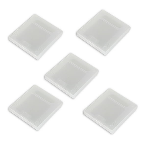 5Pcs Clear Protective Cover Game Card for Case for Gameboy Color GBC, Dust Proetctor Protable Card Box