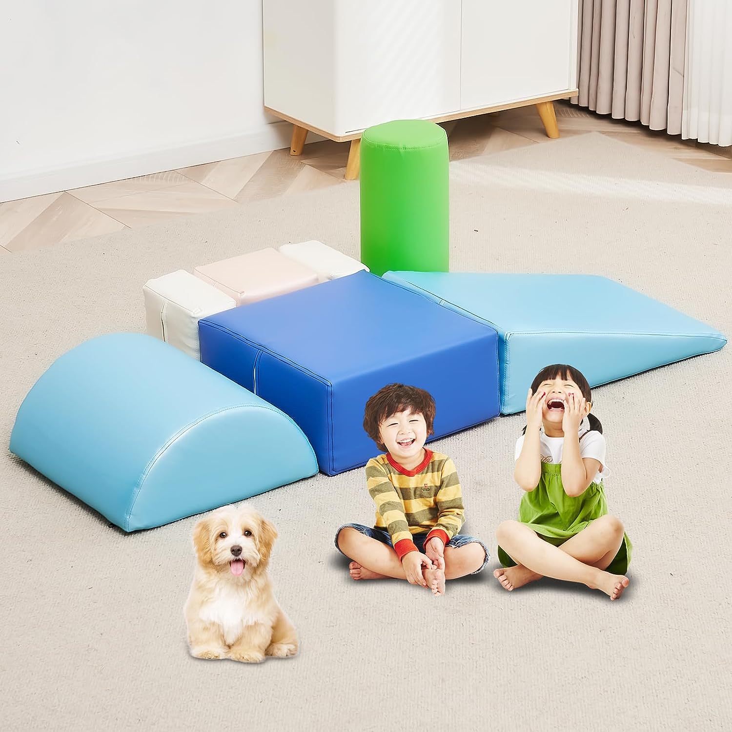 5Pcs Climbing Toys for Toddlers 13, Linor Colorful Soft Play Equipment