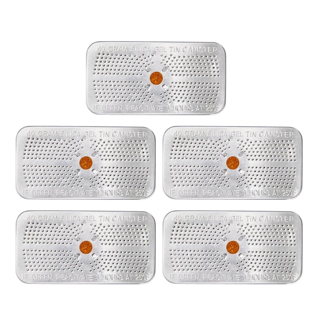 5Pcs Color Changing Moisture Absorbing Desiccant Sachets for Household