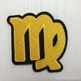 thumbnail image 1 of 5Pcs Computerized Embroidery Cloth Iron on/Sew on Patches Costume Accessories Appliques Constellation Virgo 68x72mm Mixed Color, 1 of 2