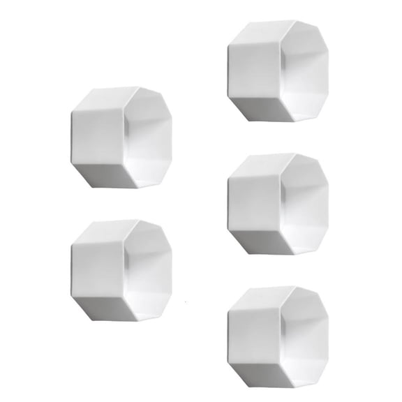 5Pcs Convenient Tennis Racket End Caps Tennis Racket Plastic End Cover Bottom Grip End Caps For Racket Handle Enduring