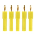 5Pcs Convert Banana Plug Strong Connectivity Good Conductivity 2mm to 4mm Conversion Banana