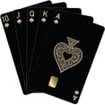 thumbnail image 1 of 5Pcs Credit Card Skin Sticker, Funny Credit Card Skin Sticker Cover, Vinyl Stickers for Debit Credit Cards, Cute Waterproof Skins Cover for Bank, EBT, Key, Transportation, ID (Poker), 1 of 8