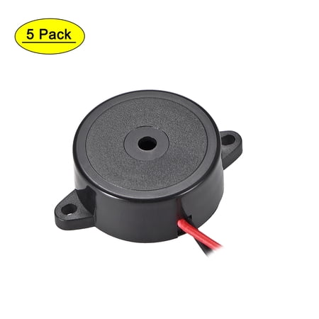5Pcs DC 3-24V Active Electronic Buzzer Alarm Sounder Continuous Sound Beep Speaker with 2.8mm Hole