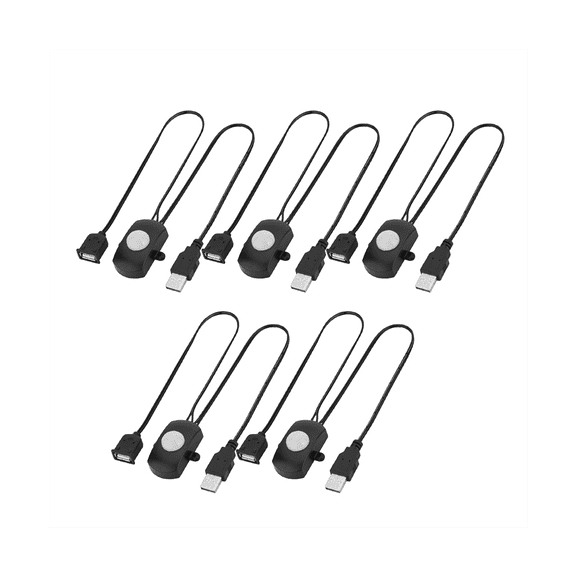5Pcs DC 5V/12V/24V USB PIR Infrared Motion Detector Sensor Switch for LED Light Strip Intelligent Body Motion Sensor(A)