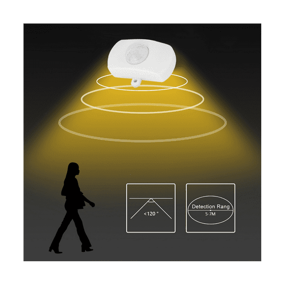 5Pcs DC 5V/12V/24V USB PIR Infrared Motion Detector Sensor Switch for LED Light Strip Intelligent Body Motion Sensor(A)