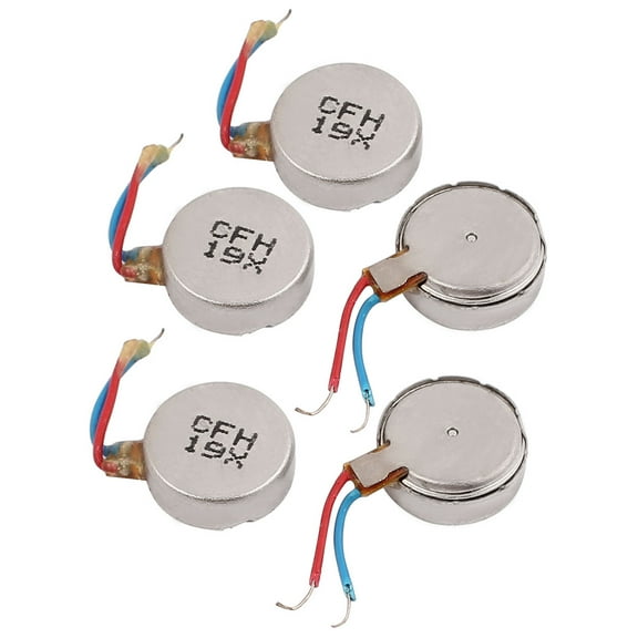 5Pcs DC3V 12000RPM Mobile Phone Vibrating Motor Flat Coin Vibration Motor