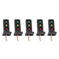 thumbnail image 1 of 5Pcs DIY 1:87 Scale Railway Traffic Light Signal Model Lamps LED Model Making Accessories, 1 of 9