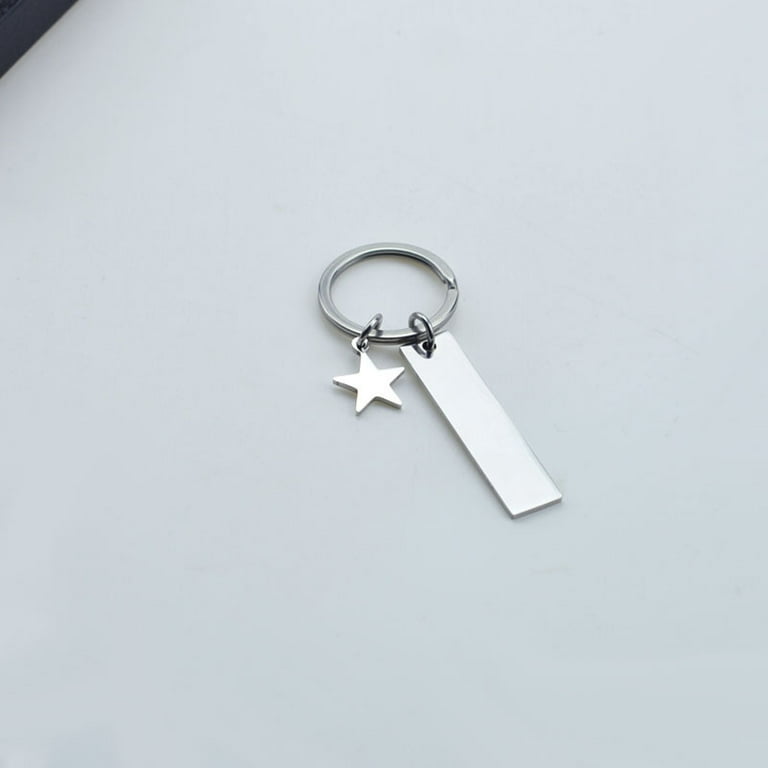 Keychain tags blank top