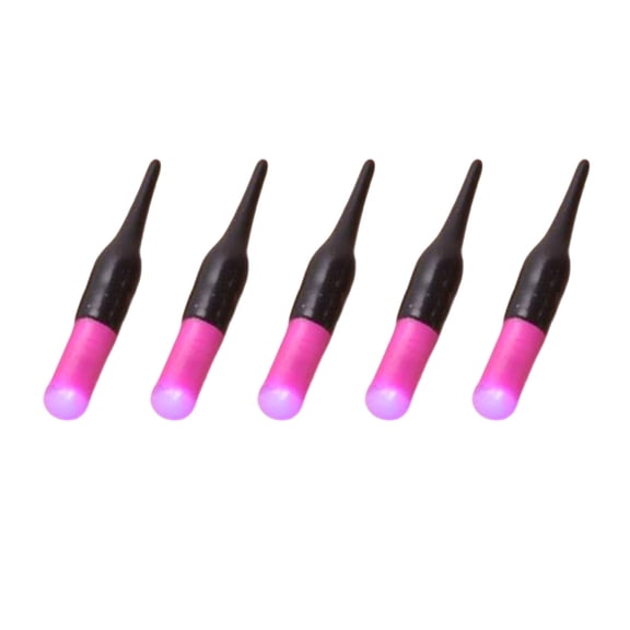 5Pcs Deeply LED Night Lighted Baits Lures Lamp for Fishing Electronic Glowing LED Fishing Glowing Bobbers