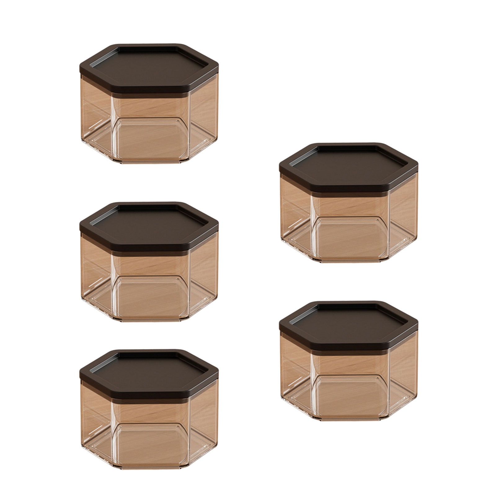 5Pcs Dolls Storage and Presentation Shelf Clear View Figures Stand Toy ...