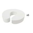 thumbnail image 1 of 5Pcs Door Pinch Guard,Cat Door Stopper,Door Slam Stopper,Foam Door Stopper Prevent Finger Injuries,Slamming Doors, Keep Pets From Being Locked, 1 of 6