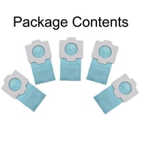 5Pcs Dust Bags Suitable For Makita Cordless Vacuum Cleaner Dcl182Z Dcl182 194566-1 Household Cleaning Tools And Accessories