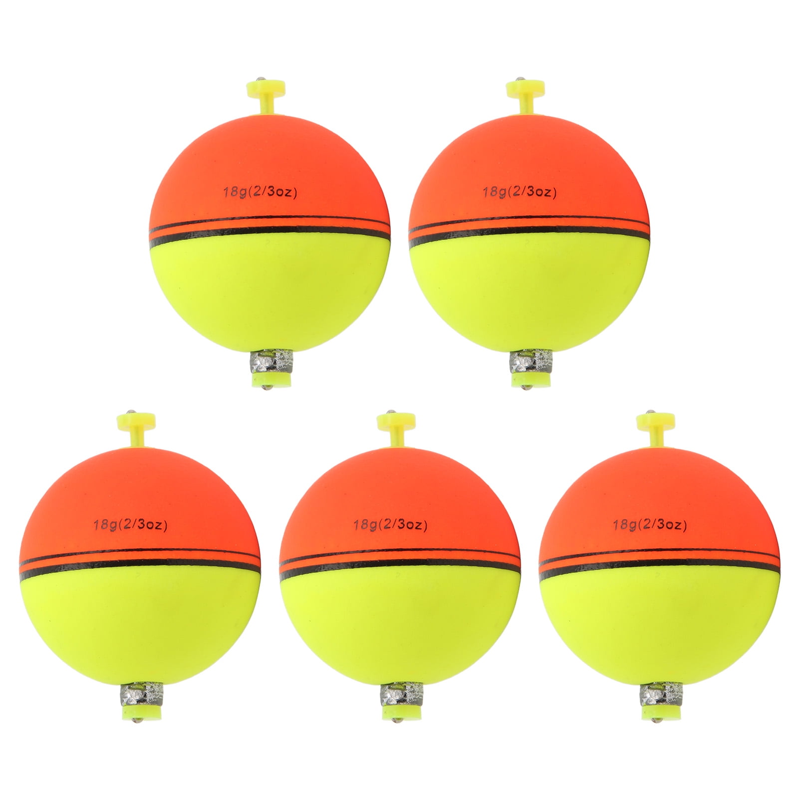5Pcs EVA Foam Fishing Float Fishing Bobbers Round Floats Fishing Drift