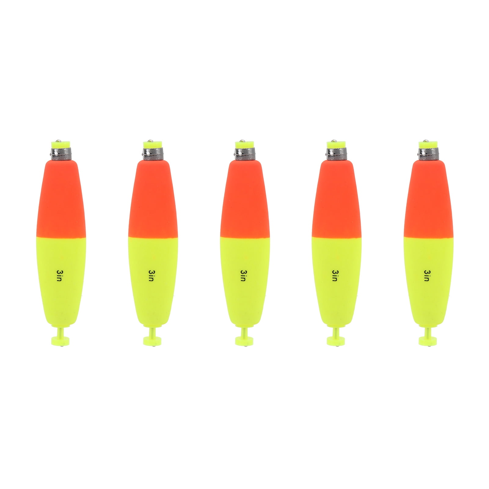 5Pcs EVA Foam Fishing Floats Fishing Bobbers Slim Portable Drift Floats