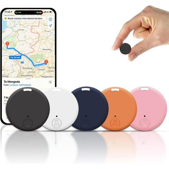 5Pcs EasyFind Mini GPS Tracker for Vehicles, Mini Worldwide GPS Tracker, Car Locator Tracker, Car Vehicle Tracking Anti-Lost Locator for Tracking System