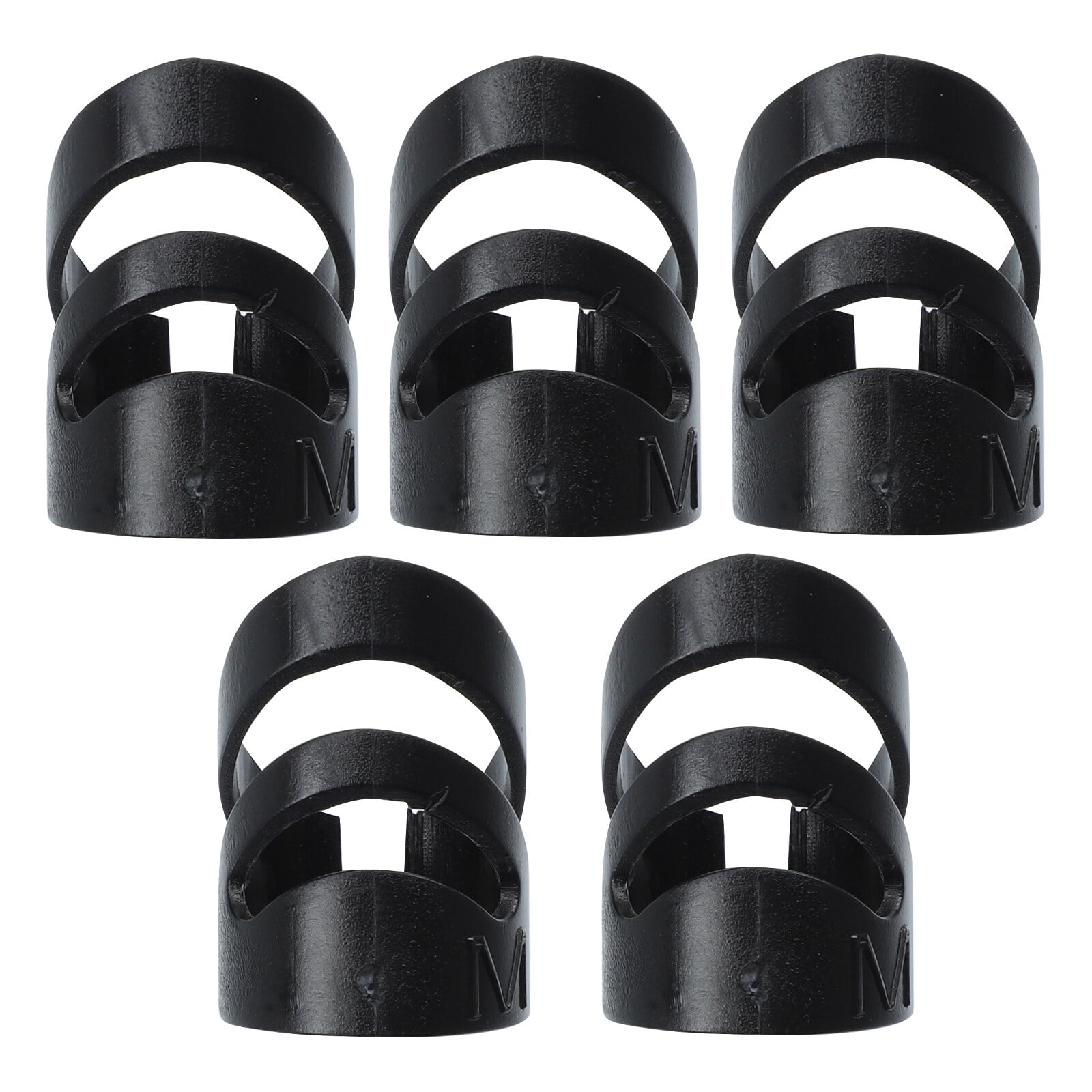 5Pcs Electric Bass Guitar Finger Pick Index Finger Folk Guitar Ring Pick Thumb Pick