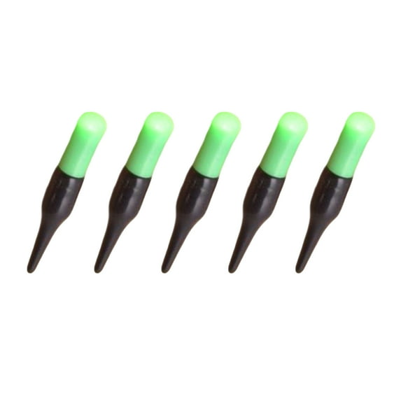 5Pcs Electronic Glowing LED Night Fishing Bobbers for Fishing Floats and Bobbers Light Up Bobbers LED Glow
