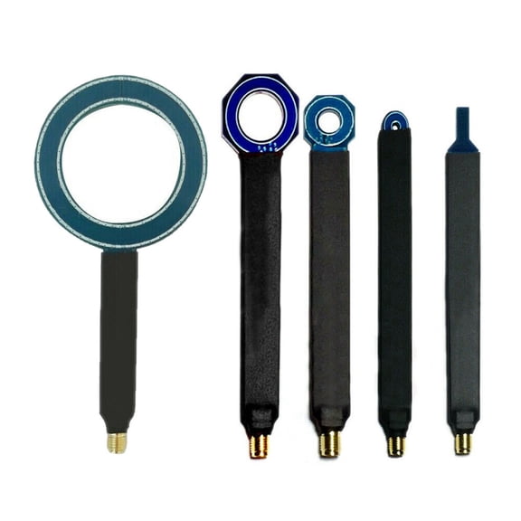 5Pcs Emc Emi Near-Field Magnetic Field Probe For Conducted Radiation 9Khz-6Ghz Actual Frequency Response Diagram