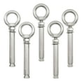 thumbnail image 1 of 5Pcs Expansion Eye Bolt M8x90mm 304 Stainless Steel Expansion Screws Heavy Duty Ring Lifting Expansion Anchor Eyebolt Closed Hook Wall Concrete Eye Bolt Fasteners (M8*90MM), 1 of 5