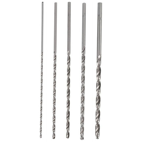 5Pcs Extra Long 150mm HSS Twist Drill 2mm 3mm 3.5mm 4mm 5mm Straigth Shank Auger Wood Metal Drilling Tool