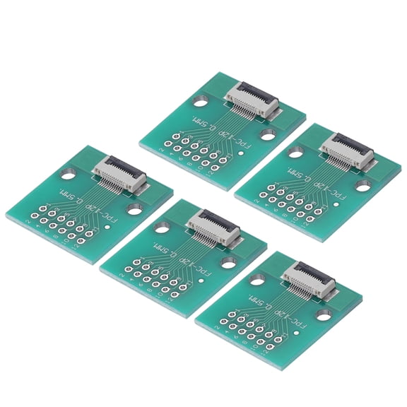 5Pcs FPC 12Pin Test Board with PCB Board for DIY Electronic Products