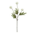 thumbnail image 1 of 5Pcs Silk Pompon Mum Flowers - Realistic Mini Artificial Chrysanthemums with Stems for DIY Wedding Bouquets, Centerpieces, Vase Arrangements & Shower Decor, 1 of 9
