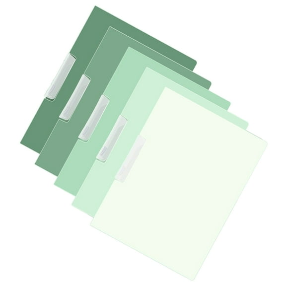 5Pcs File Management Document Binders Set, Side Opening Rotating File Holders File Organizers for Home, School, Office