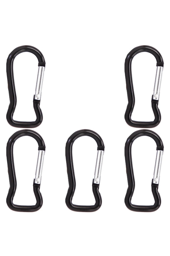 5Pcs Fish Shape Carabiner Clip KeyRings Carabiner Keychains Metal Spring Hook for Purse Handbag Hardware Enduring