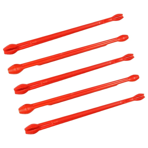 5Pcs Fishing Hook Disgorger Fish Dehooker Snelled Fishing Hook Remover Tools Plastic Extractor Fishing Accessory