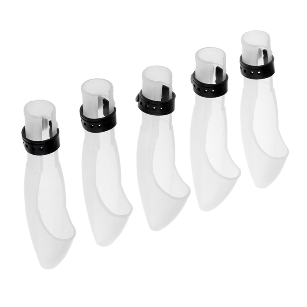 5Pcs Fishing Rod Tip Protector Rod Pole Head Cover Sleeves # 4 ...