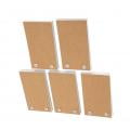 5Pcs Flip Book Kit Separate Hand Painted Books Screws Set Children Painting Tools