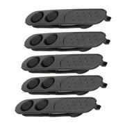 5Pcs For Motorola CP200d PTT Kit Button Cover Replacement, Simple Operation, Black