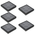 5Pcs Fourcolor Eye Shadow Plates Transparent Cover Cosmetics Boxes