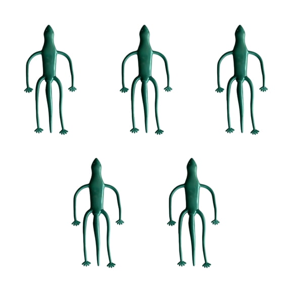 5Pcs Frogs Plant Stand Green Frogs Plant Support Frogs Flower Pots Stand Plant Climbing Clips Multipurpose