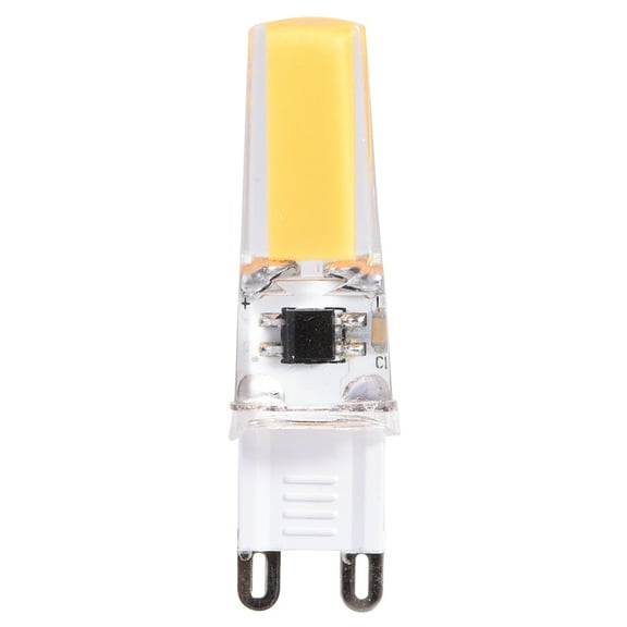 5Pcs G9 COB2508 Light Bulbs AC 220V LED Dimmable Lamp High Bright Lighting Fixture(Warm White)