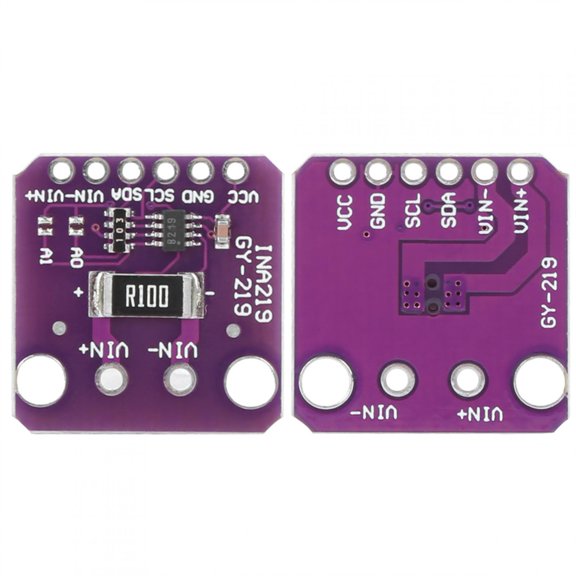 5Pcs GY-INA219 High Precision I2C Interface Digital Current Sensor Module 3V-5.5V for Electronic Projects