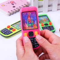 5Pcs Game Console Toy Classic No Battery Required Nostalgia Retro Style Entertainment ABS Water Playing Cellphone Ringtoss Toy for Child