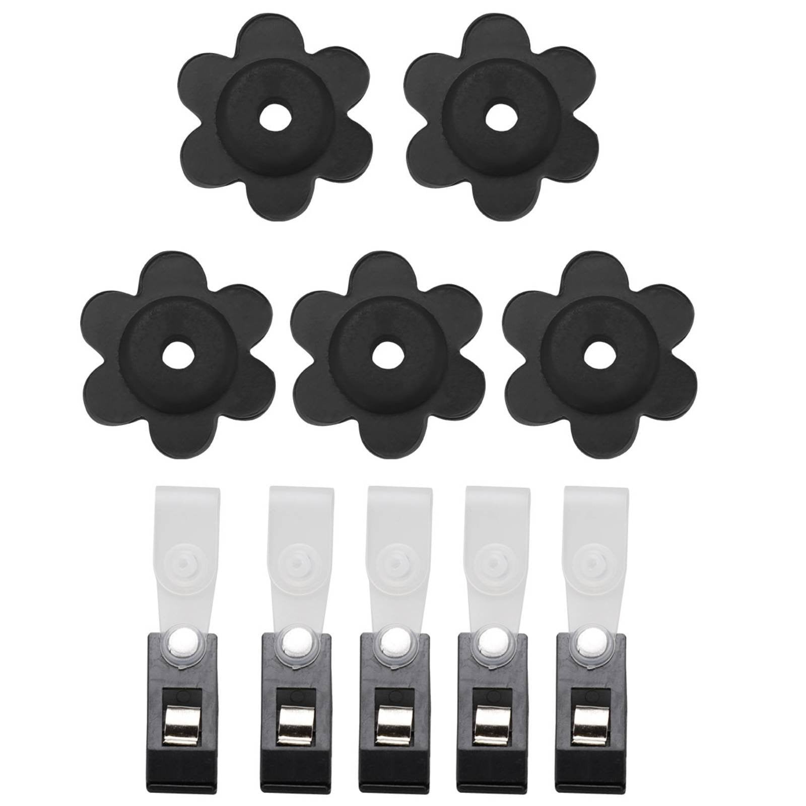 5Pcs Garden Flag Holders, Flag Stopper Clips, Anti Wind Flag Clips ...