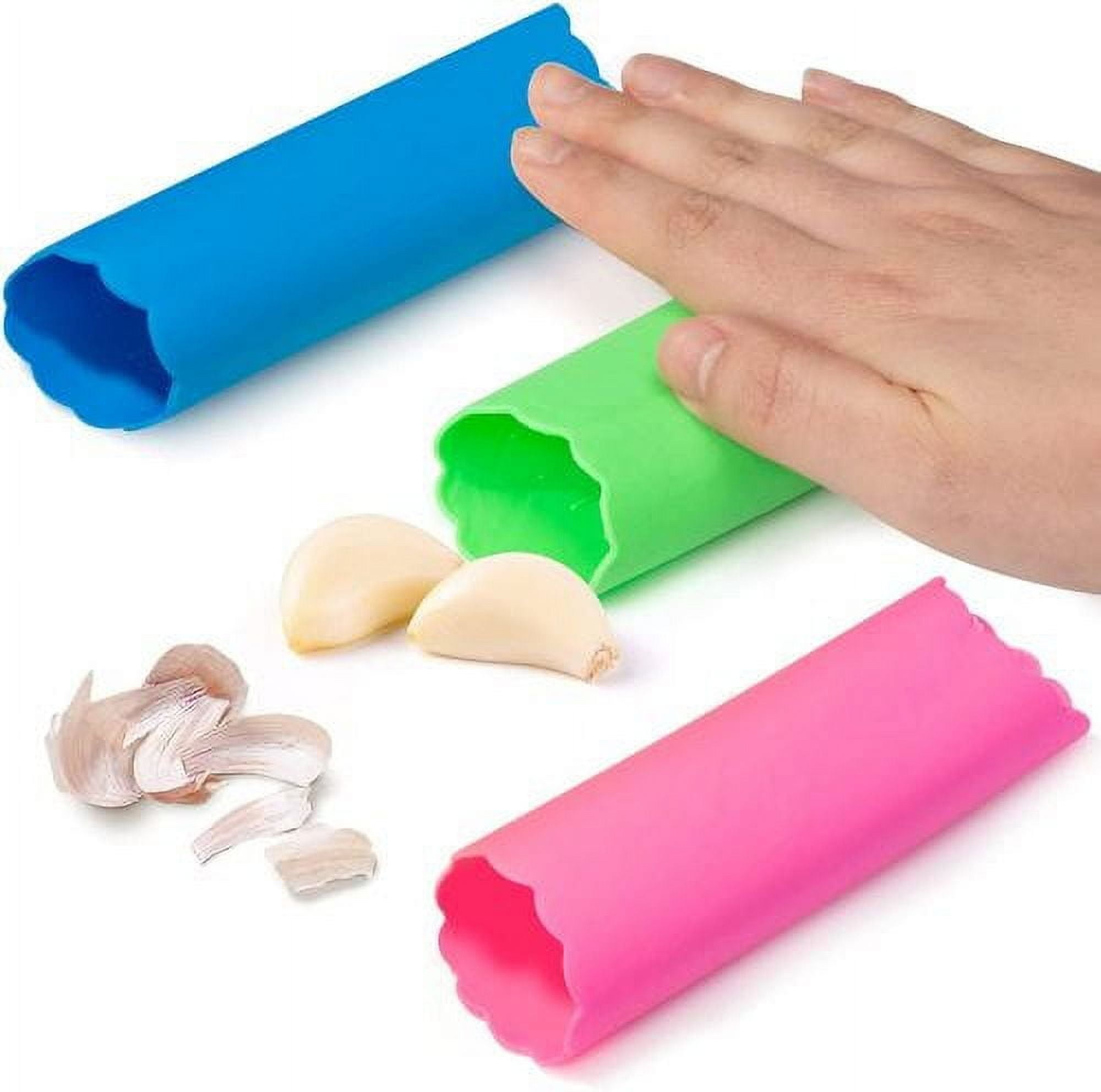 Sunjoy Tech 5Pcs Easy Use Garlic Peeler, Flexible and Lightweight ...