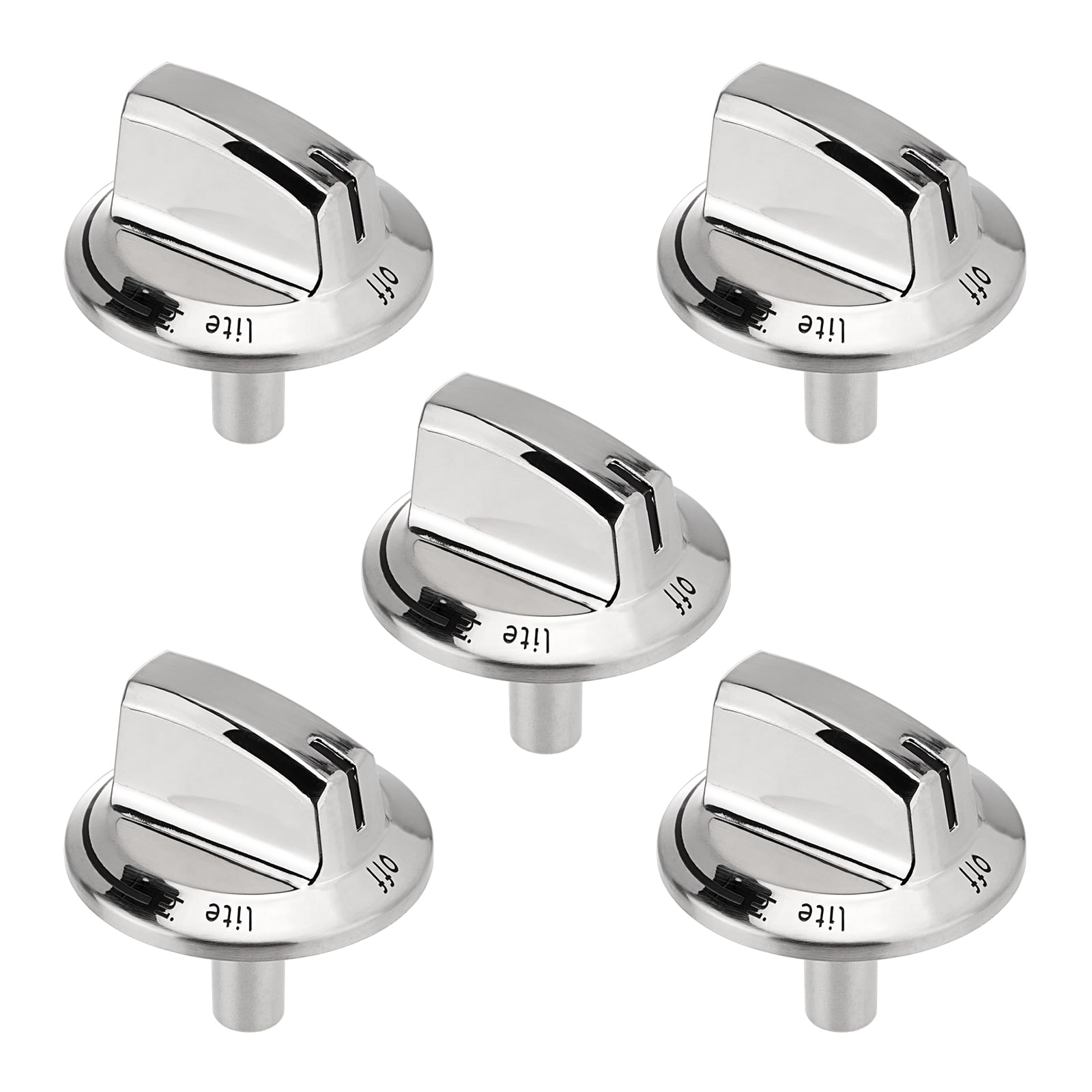 5Pcs Gas Stove Knob 5304525746 5304504839 for Frigidaire Stove  
