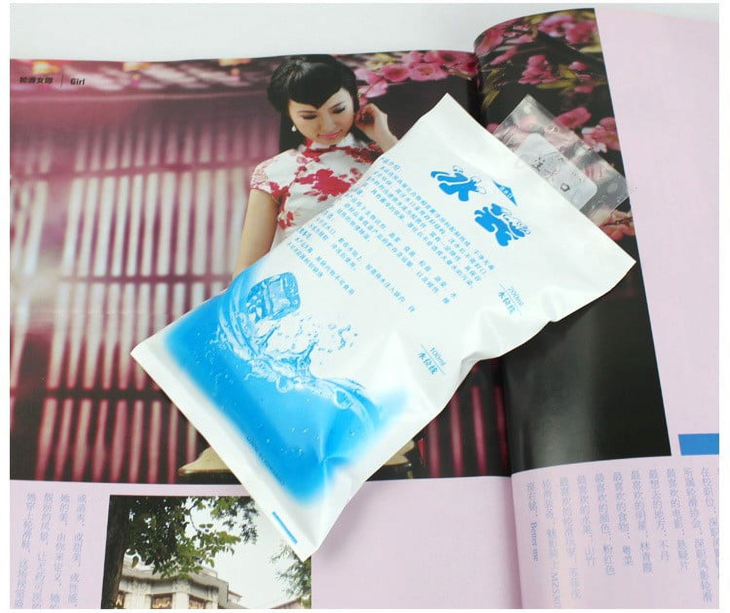 5Pcs Gel Ice Packs Portable Ice Packs Shipping Fresh Keep Tool Ice