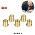 thumbnail image 1 of 5Pcs Goldgear Shift Knob Thread Adapter Nut Insert Kit M10X1.25 Accessories Au M10*1.25 Fangkenuo, 1 of 8