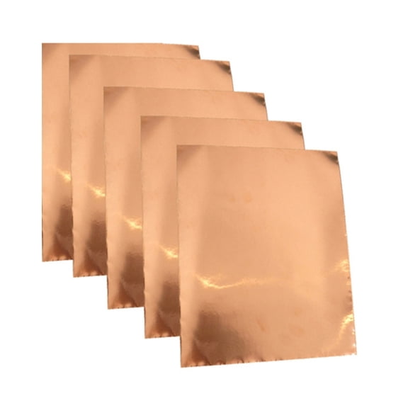 5Pcs Guitar Copper Foil Tape Adhesive Shielding Tape for Guiter Bass Phone Computer Single Sided Conductive Copper Tape